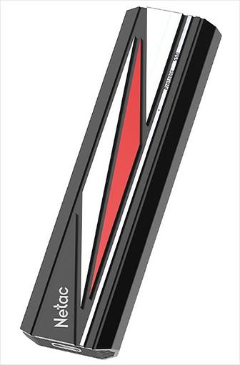 Ssd накопитель Netac ZX20L 512GB USB 3.2 Gen 2 Type-C External SSD, R/W up to 2000MB/1800MB/s, with USB C to A cable and 20Gbps USB C to C cable, 5Y wty (NT01ZX20L-512G-32BK) фото 5