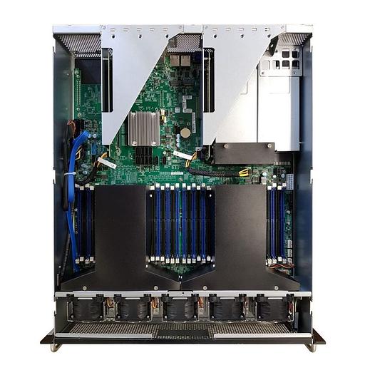 BP201-LX 2U, 2x2.5" internal, Lynx (2xs3647,24xDDR4 DIMM, 2x1GbE, dedicated BMC port,2xM.2 NGFF),4xPClex16, 2x OCP 2.0 mezzanine, 800W 1+180+ Platinum, 28""slide rail фото 1