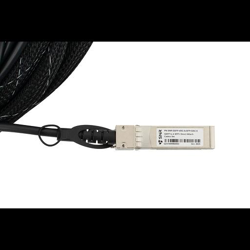 Кабельная сборка SNR Direct Attach Twinax Cable (DAC), 40Gb QSFP-40G->4xSFP+ 10Gb, 5м, SNR-QSFP-40G-4xSFP+DAC-5 фото 3