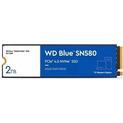 WD SSD Blue SN580 NVMe, 2000GB, M.2(22x80mm), NVMe, PCIe 3.0 x4, 3D TLC, WDS200T3B0E фото 1