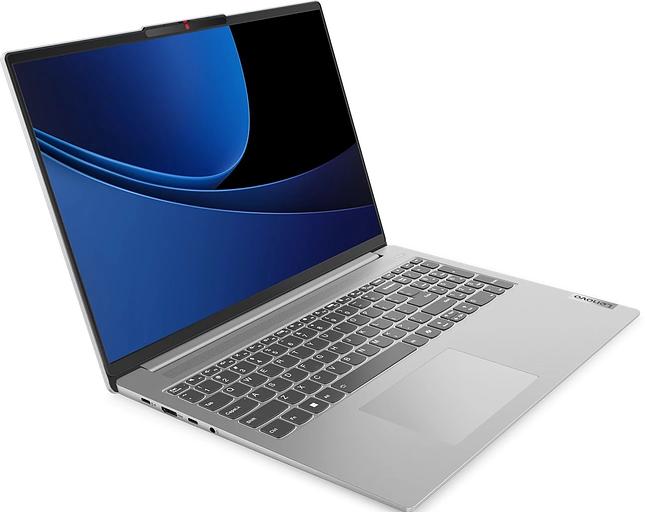 Ноутбук Lenovo IdeaPad Slim 5 16IMH9 Core Ultra 5 125H 16Gb SSD512Gb Intel Arc 16" OLED 2K (2048x1280) noOS l.grey WiFi BT Cam (83DC004FRK) фото 3