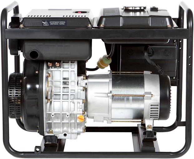 Генератор Hyundai DHY 6500L 5.5кВт фото 4
