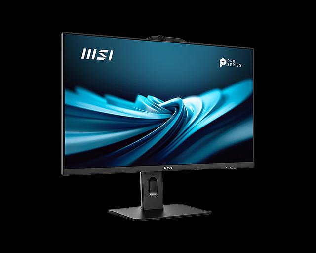 Моноблок MSI Pro AP272P 14M AiO 27" FHD(1920x1080)IPS AG Non-touch, Core i7-14700 (2.1GHz), 16Gb DDR5(2x8Gb), 1TB SSD M.2, Intel UHD, WiFi, BT, camera, WirelessKB&mouse Eng/Rus,noOS,1y war-ty, Black (9S6-AF8321-699) фото 2