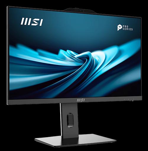Моноблок MSI Pro AP242P 14M AiO 23,8" FHD(1920x1080)IPS AG Non-touch, Core i7-14700 (2.1GHz), 16Gb DDR5 (2x8Gb), 512GB SSD, Intel UHD,WiFi,BT,camera,WirelessKB&mouse Eng/Rus,noOS,1y w-ty,Black (9S6-AE0621-821) фото 2