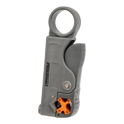 Proconnect (12-4011-4) Инструмент для зачистки коаксиального кабеля HT-332 RG-58, RG-59, RG-6 фото 1