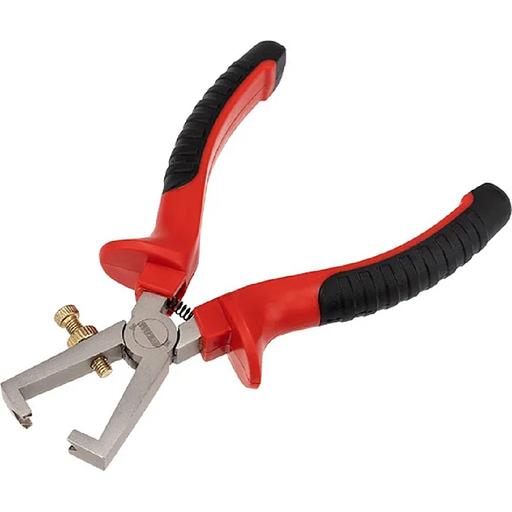 Rexant (12-4646) Плоскогубцы для зачистки проводов 160 мм никелированные, двухкомпонентные рукоятки фото 1