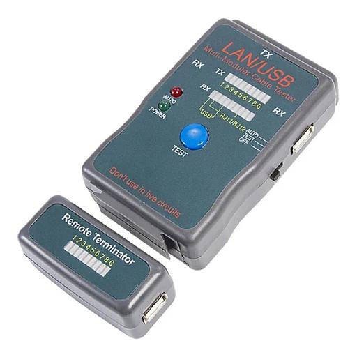 Rexant (12-1011) Тестер кабеля универсальный RJ-45+USB 251454 фото 1