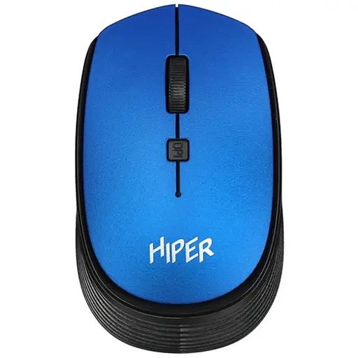 Мышь HIPER беспроводная HOMW-083 {1600dpi, синий, USB, 4кнп} фото 1