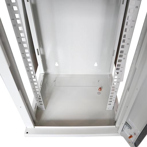 Шкаф коммутационный Lanmaster (TWT-CBW10G-6U-3X3-GY) настенный 6U 312x300мм пер.дв.стекл 30кг серый фото 4