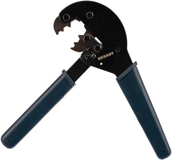 Инструмент обжимной Rexant HT-106E 12-3204 для RG-8/11/213 черный фото 1