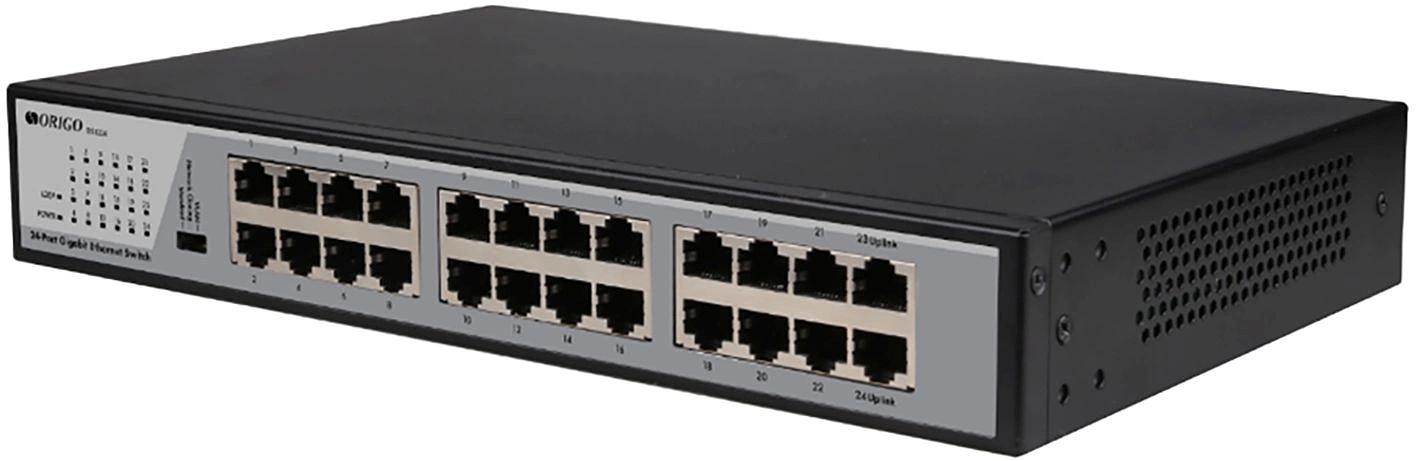 ORIGO OS2224/A1A Неуправляемый коммутатор 24x1000Base-T, корпус металл фото 2