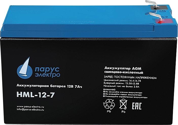 Батарея для ИБП Связь Инжиниринг HML-12-7 12В 7Ач фото 1