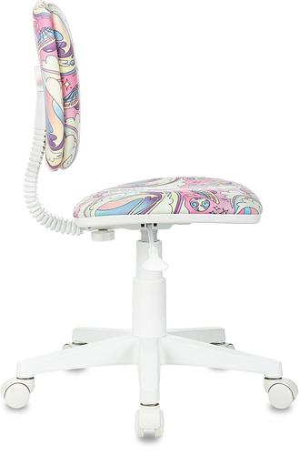 Кресло детское Бюрократ CH-W204NX мультиколор луна розовая крестов. пластик пластик белый фото 3