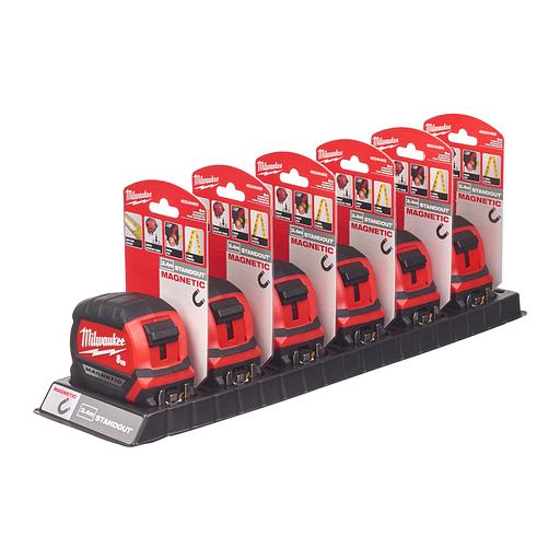 Рулетка магнитная GEN III 8м/ширина 27 мм фото 1