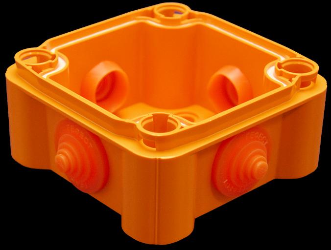 Коробка монтажная огнестойкая КМ-О-1010(П)(8к)-IP55 фото 3