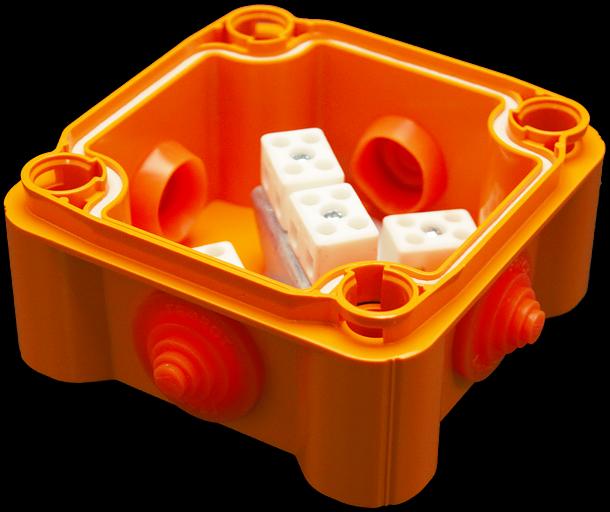 Коробка монтажная огнестойкая КМ-О-1010(П)(8к)-IP55 фото 6