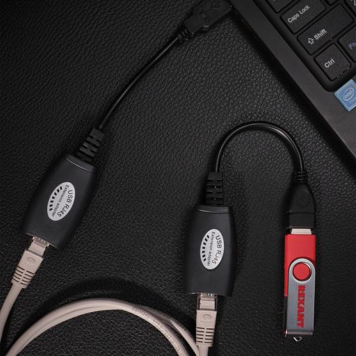 Удлинитель USB по витой паре (8p8c), фото 3