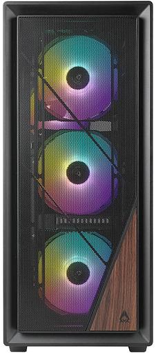 Корпус Azza FOREST черный без БП ATX 4x120mm 2xUSB3.0 audio bott PSU фото 2