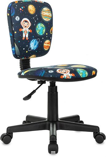 Кресло детское Бюрократ CH-204NX темно-синий космонавт крестов. пластик фото 1