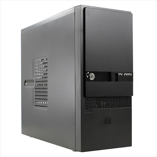 Корпус Midi Tower InWin EC046 Black 450W PM-450ATX U3.0*2+A(HD) + key lock & key ATX (6195402) фото 1