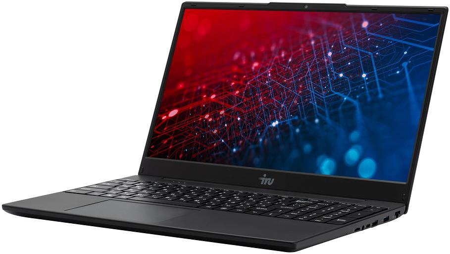 Ноутбук IRU Tactio 15ALG Core 5 1235U 8Gb SSD256Gb Intel Iris Xe graphics 1000M 15.6" IPS FHD Windows 11 Pro Pro black WiFi BT Cam (2044618) фото 2