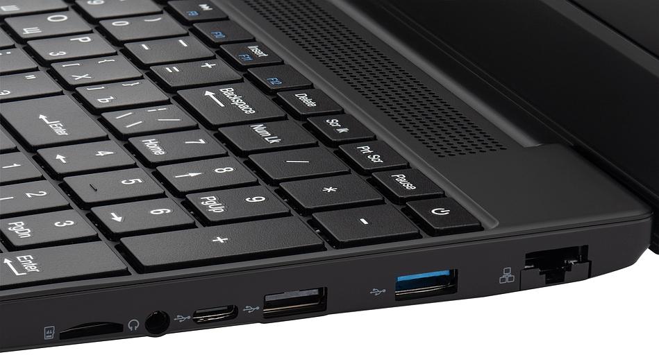 Ноутбук IRU Tactio 15ALG Core 5 1235U 8Gb SSD256Gb Intel Iris Xe graphics 1000M 15.6" IPS FHD Windows 11 Pro Pro black WiFi BT Cam (2044618) фото 9