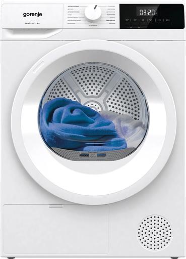 Сушильная машина Gorenje DHNE82/C кл.энер.:A++ макс.загр.:8кг белый фото 1