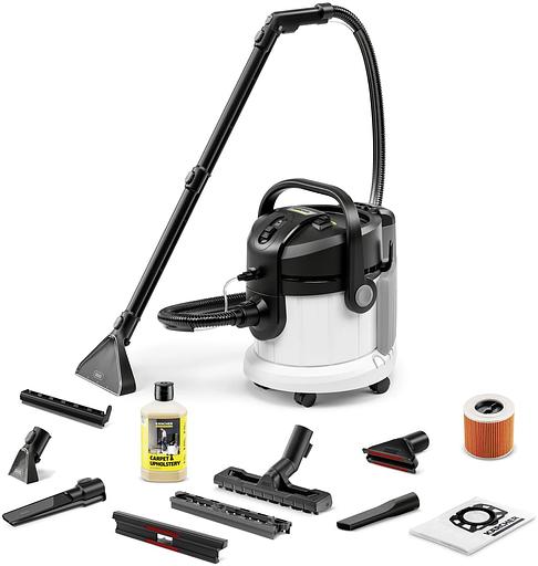 Пылесос моющий Karcher SE 4 Plus 1400Вт белый фото 1