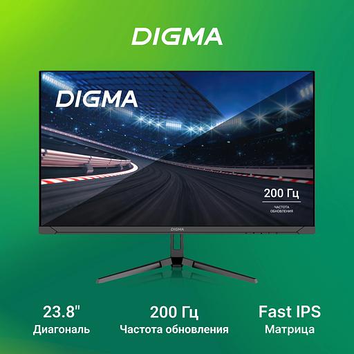 Монитор Digma 23.8" Overdrive 24P410F черный IPS LED 2ms 16:9 HDMI матовая 300cd 178гр/178гр 1920x1080 200Hz G-Sync FreeSync DP FHD USB 3.7кг фото 5