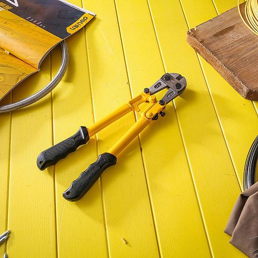 Шарнирно-губцевый инструмент Deli Болторез Deli DL2687 300мм, прорезиненная ручка, захват 0-4мм фото 5