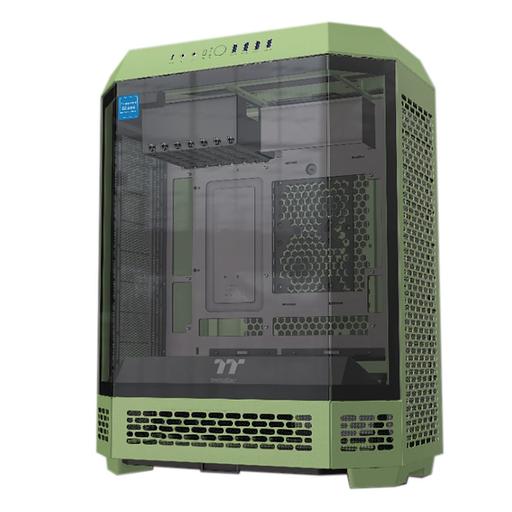 Корпус Thermaltake The Tower 600 Matcha зеленый без БП ATX 11x120mm 5x140mm 4xUSB3.0 audio bott PSU фото 1