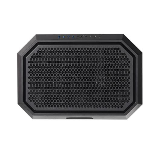 Корпус Thermaltake The Tower 600 черный без БП ATX 11x120mm 5x140mm 4xUSB3.0 audio bott PSU фото 6