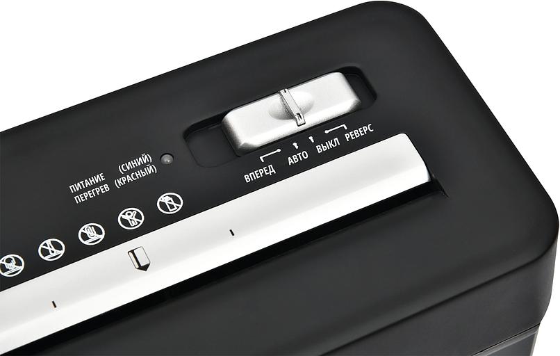 Шредер Buro Home BU-S600 (секр.Р-1) ленты 6лист. 10лтр. пл.карты фото 5