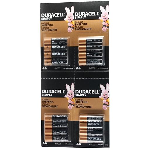 DURACELL LR6-4BL BASIC 4*4 (16 шт. в упаковке) фото 1