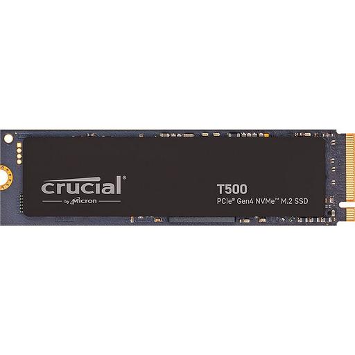 Твердотельный накопитель SSD Crucial M.2 2280 500GB Crucial T500 Client SSD CT500T500SSD8 PCIe Gen4x4 with NVMe, 7200/5700, TLC, 300TBW фото 1