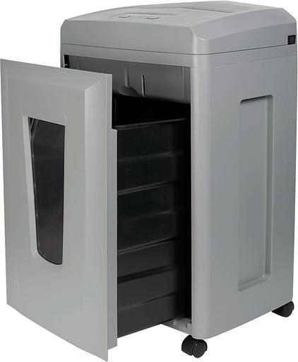 Шредер Heleos УП26-7+ серый (секр.P-7) фрагменты 6лист. 26лтр. пл.карты CD фото 3