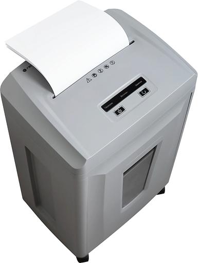 Шредер Heleos УП26-7+ серый (секр.P-7) фрагменты 6лист. 26лтр. пл.карты CD фото 4