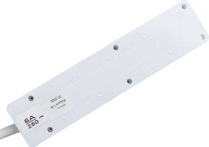 Сетевой фильтр PROconnect STANDARD 5м (4 розетки) белый (пакет ПЭ) фото 3