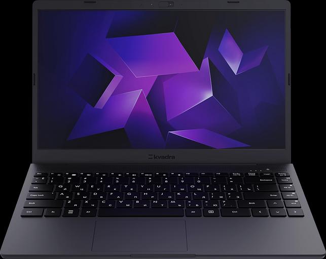 Ноутбук KVADRA NAU LE14U Core i3-1215U 1.2GHz,14,1" FHD (1920x1080) IPS,8Gb DDR4-3200(1), 256Gb SSD,55Wh,1.6kg,1YW,FHD Webcam,WiFi/BT, noOS, Графит, МПТ (Y22L01P01101R_136B76) фото 1
