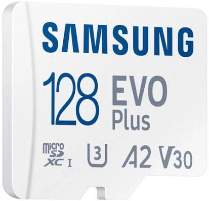 Флеш карта microSDXC 128GB Samsung MB-MC128SA EVO PLUS + adapter фото 2