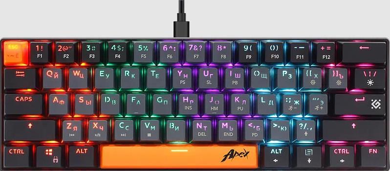 Клавиатура USB APEX GK-002 RU 45002 DEFENDER фото 1