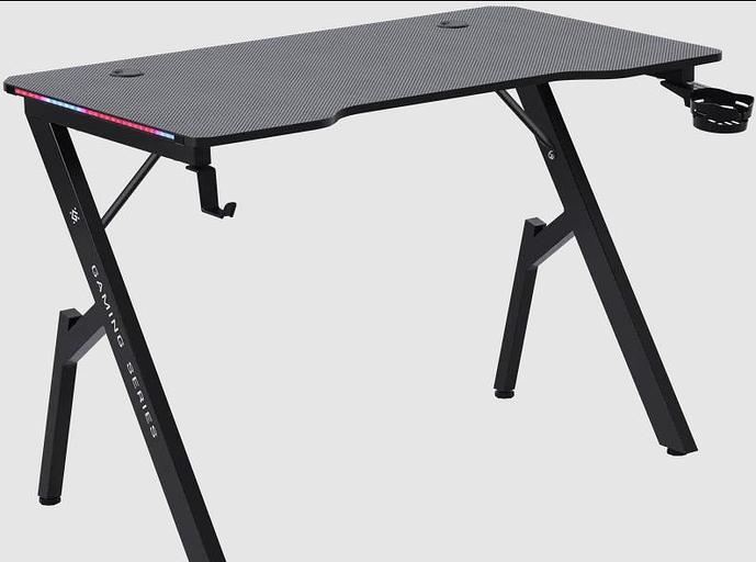 Стол GAMING INO RGB BLACK 64074 DEFENDER фото 1