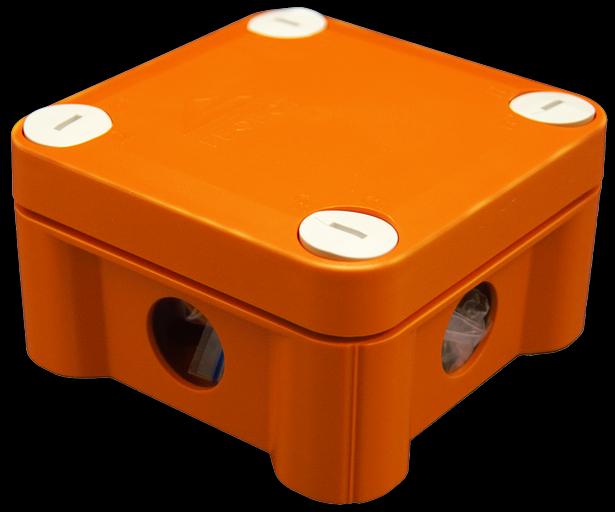 Коробка монтажная огнестойкая КМ-О-1010(П)(8к)-IP66(П6-12) фото 1