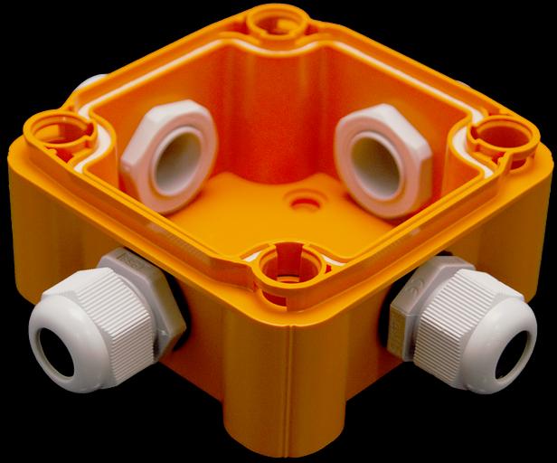 Коробка монтажная огнестойкая КМ-О-1010(П)(8к)-IP66(П6-12) фото 4