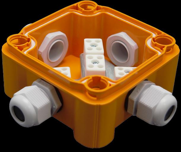 Коробка монтажная огнестойкая КМ-О-1010(П)(8к)-IP66(П6-12) фото 6