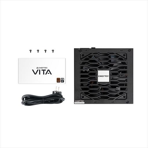 Блок питания Chieftec Vita BPX-850S (ATX 2.53, 850W, 80 PLUS BRONZE, Active PFC, 120mm fan) Retail (BPX-850S) фото 9