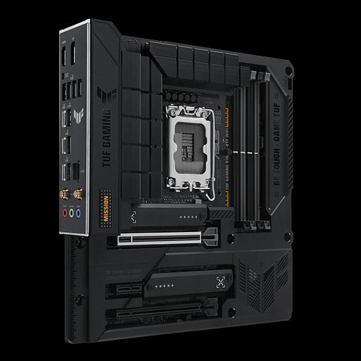 Материнская плата ASUS TUF GAMING B760M-BTF WIFI, LGA1700, B760, 4*DDR5, 4*SATA, 3*M.2, 5*USB 3.2, 4*USB 2.0, Type-C, 2*PCIx16, 1*PCIx1, DP+HDMI, mATX; 90MB1G50-M0EAY0 (TUF GAMING B760M-BTF WIFI) фото 3