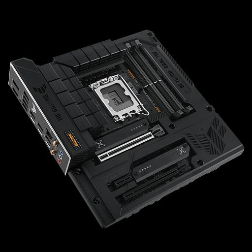 Материнская плата ASUS TUF GAMING B760M-BTF WIFI, LGA1700, B760, 4*DDR5, 4*SATA, 3*M.2, 5*USB 3.2, 4*USB 2.0, Type-C, 2*PCIx16, 1*PCIx1, DP+HDMI, mATX; 90MB1G50-M0EAY0 (TUF GAMING B760M-BTF WIFI) фото 7