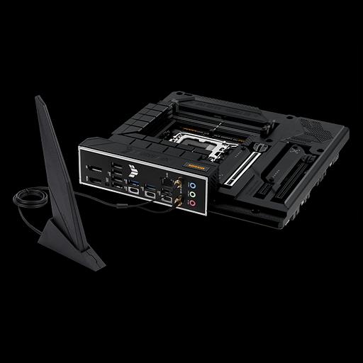 Материнская плата ASUS TUF GAMING B760M-BTF WIFI, LGA1700, B760, 4*DDR5, 4*SATA, 3*M.2, 5*USB 3.2, 4*USB 2.0, Type-C, 2*PCIx16, 1*PCIx1, DP+HDMI, mATX; 90MB1G50-M0EAY0 (TUF GAMING B760M-BTF WIFI) фото 10