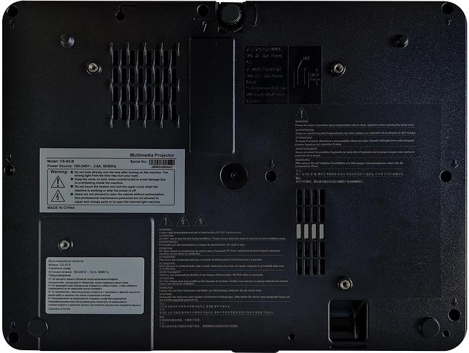 Проектор Cactus CS-S3.B 3LCD 43000Lm LS 4300Lm ANSI (1280x1024) 15000:1 ресурс лампы:10000часов 1xUSB typeA 2xHDMI 4.7кг фото 7